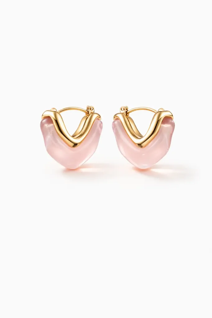 BOUCLES D'OREILLE SBO5018 (Rose)