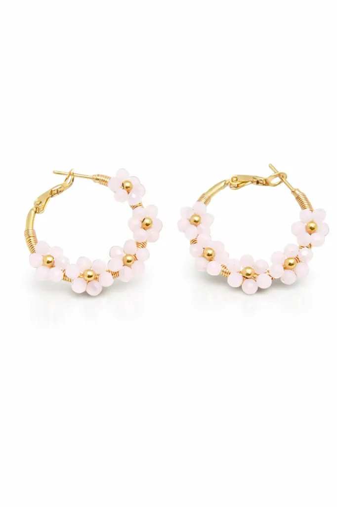 BOUCLES D'OREILLE SBO5065 (Rose)