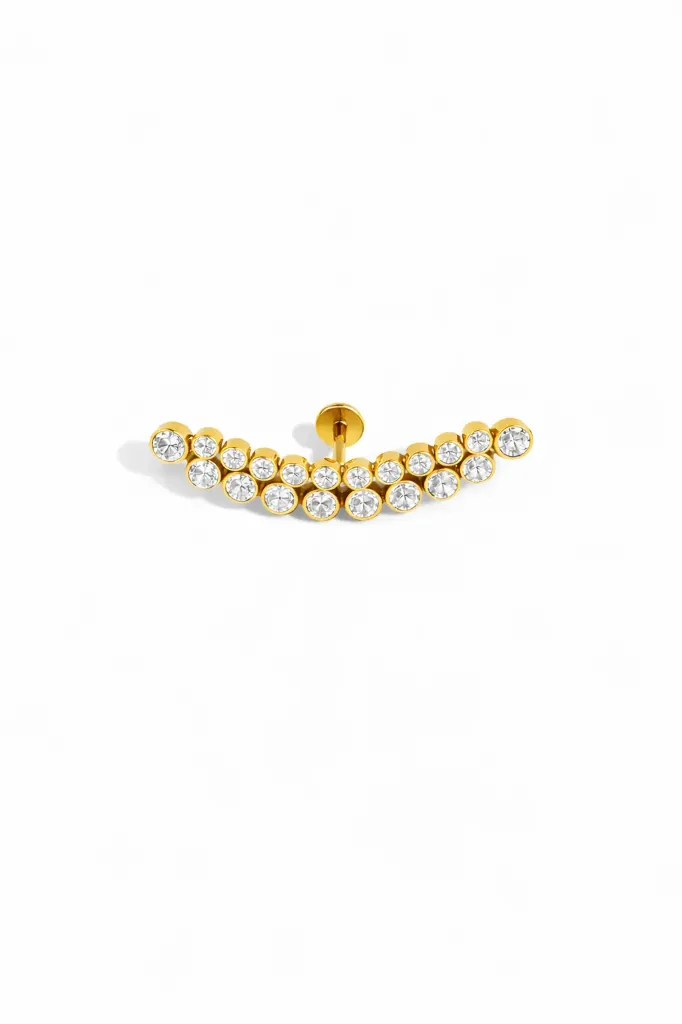 BOUCLES D'OREILLE SBO5093 (Doré)