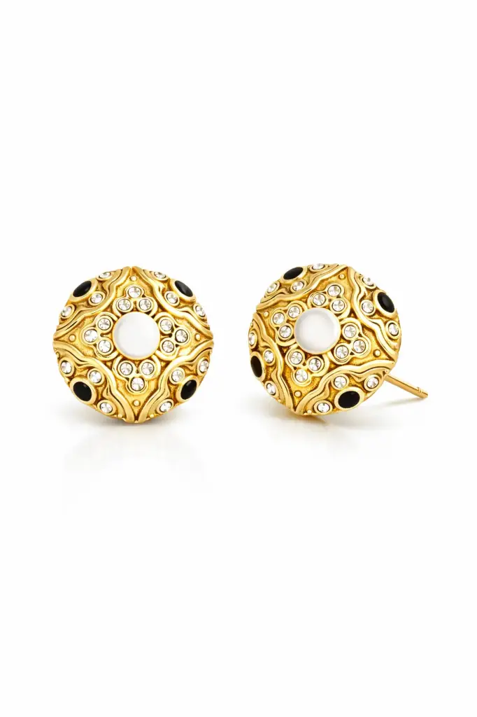 BOUCLES D'OREILLE SBO5095 (Doré)