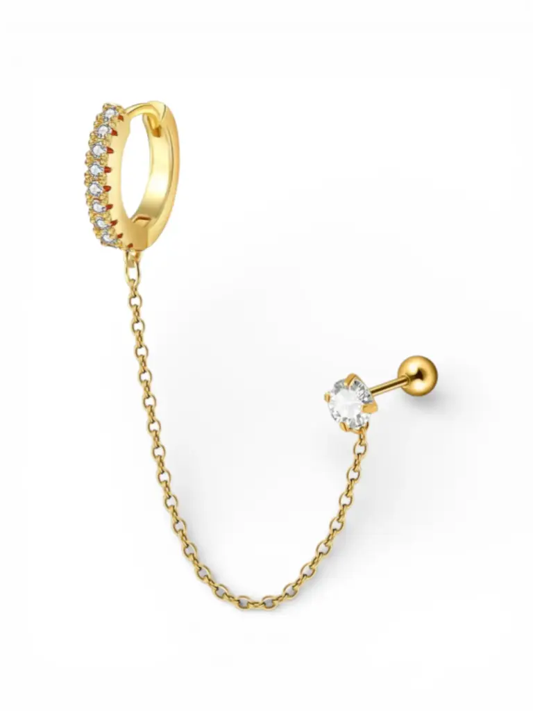 BOUCLES D'OREILLE SBO5106 (Doré)
