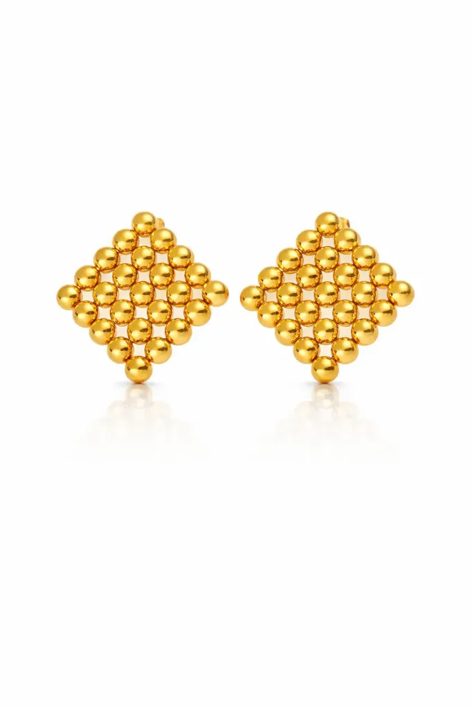 BOUCLES D'OREILLE SBO5118 (Doré)