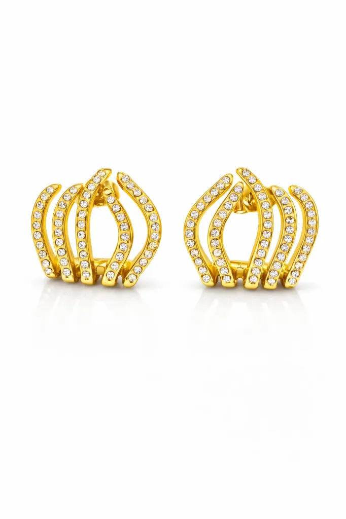 BOUCLES D'OREILLE SBO5119 (Doré)