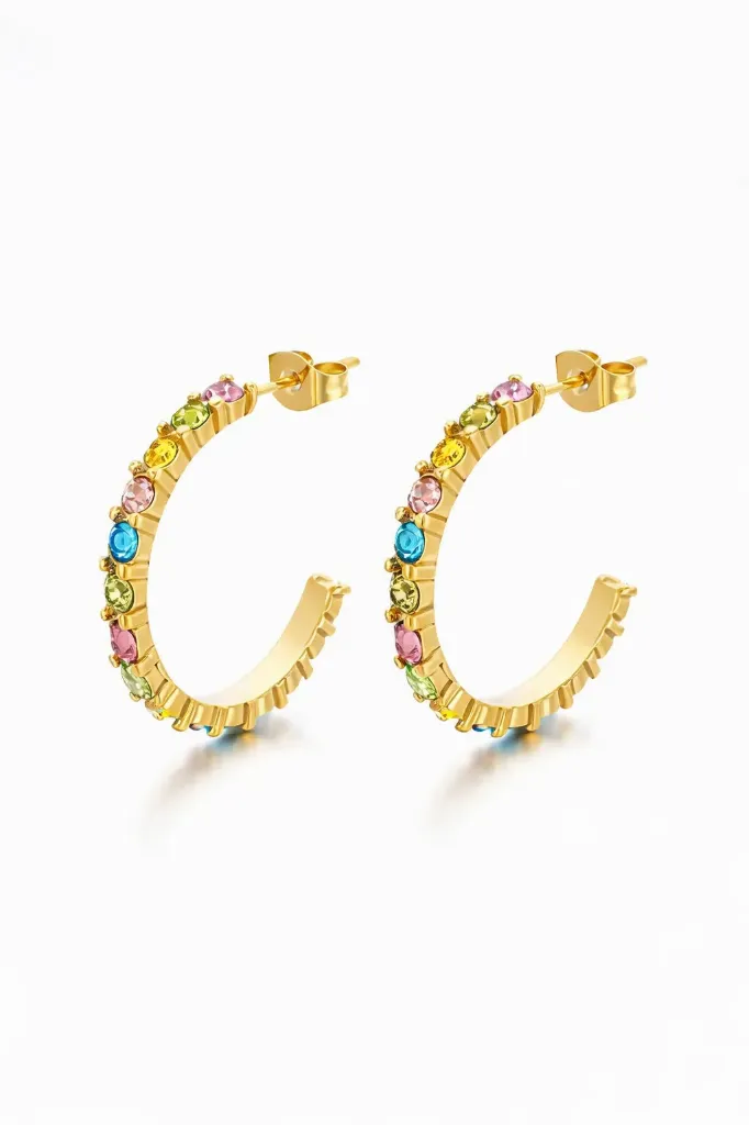 BOUCLES D'OREILLE SBO5133 (Doré)