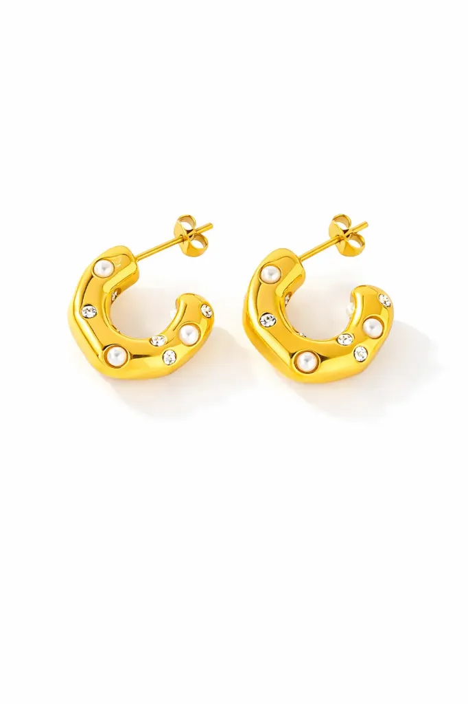 BOUCLES D'OREILLE SBO5155 (Doré)