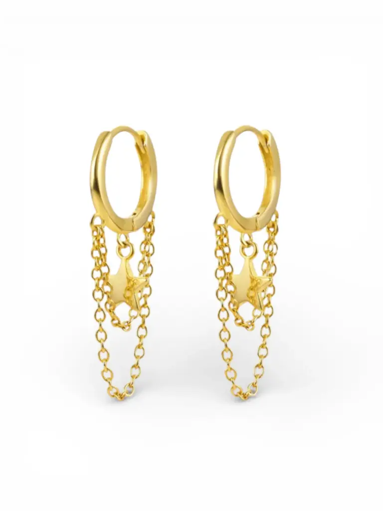 BOUCLES D'OREILLE SBO5167 (Doré)