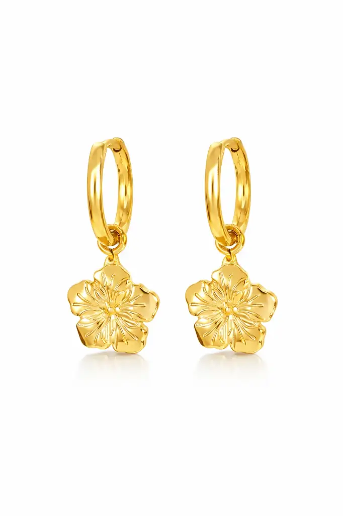 BOUCLES D'OREILLE SBO5108 A (Doré)