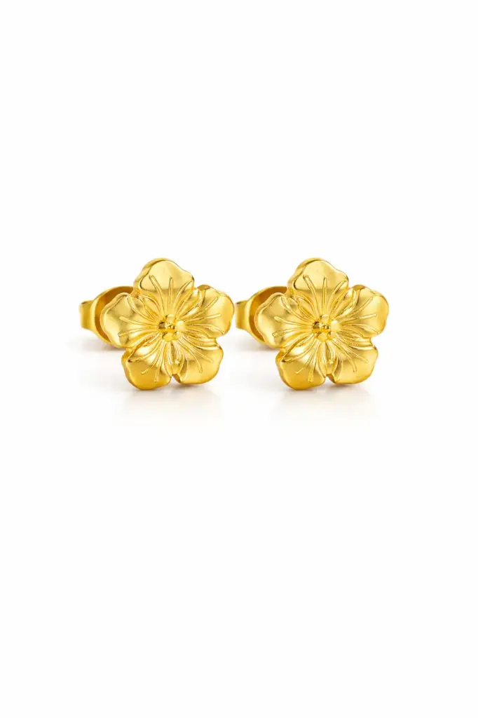 BOUCLES D'OREILLE SBO5108 B (Doré)