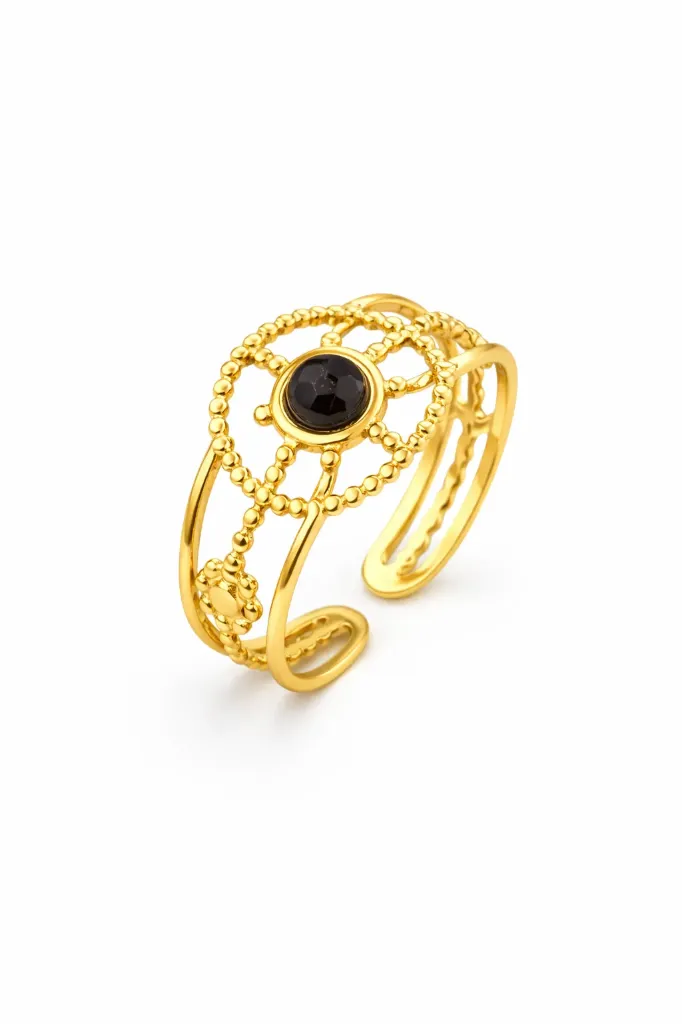 BAGUE SBA-PE2606 (Doré)
